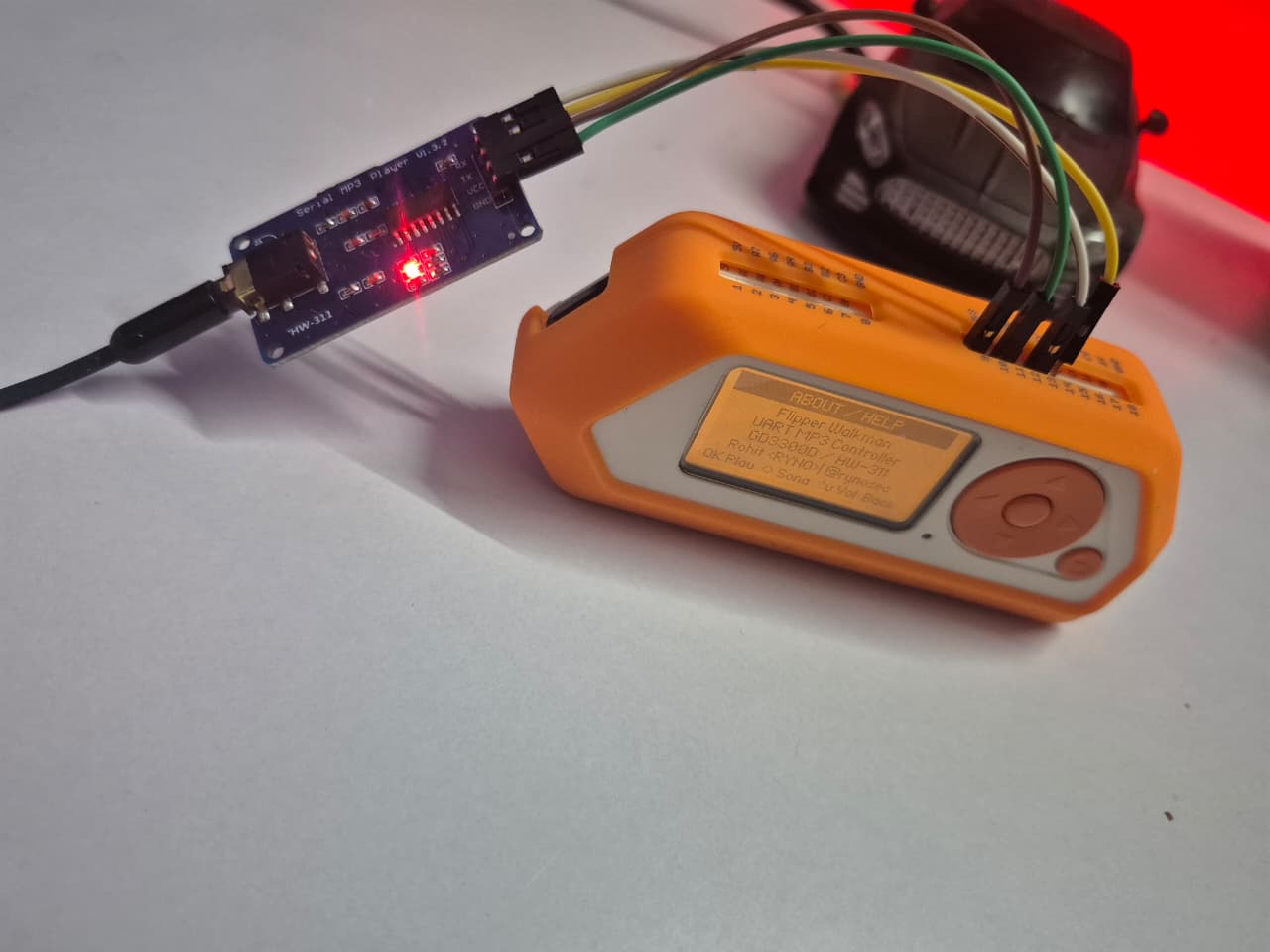 Flipper Walkman Project Photo 3
