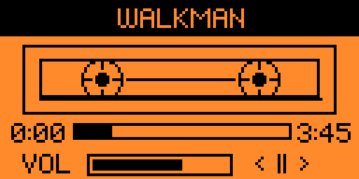 Flipper Walkman UI